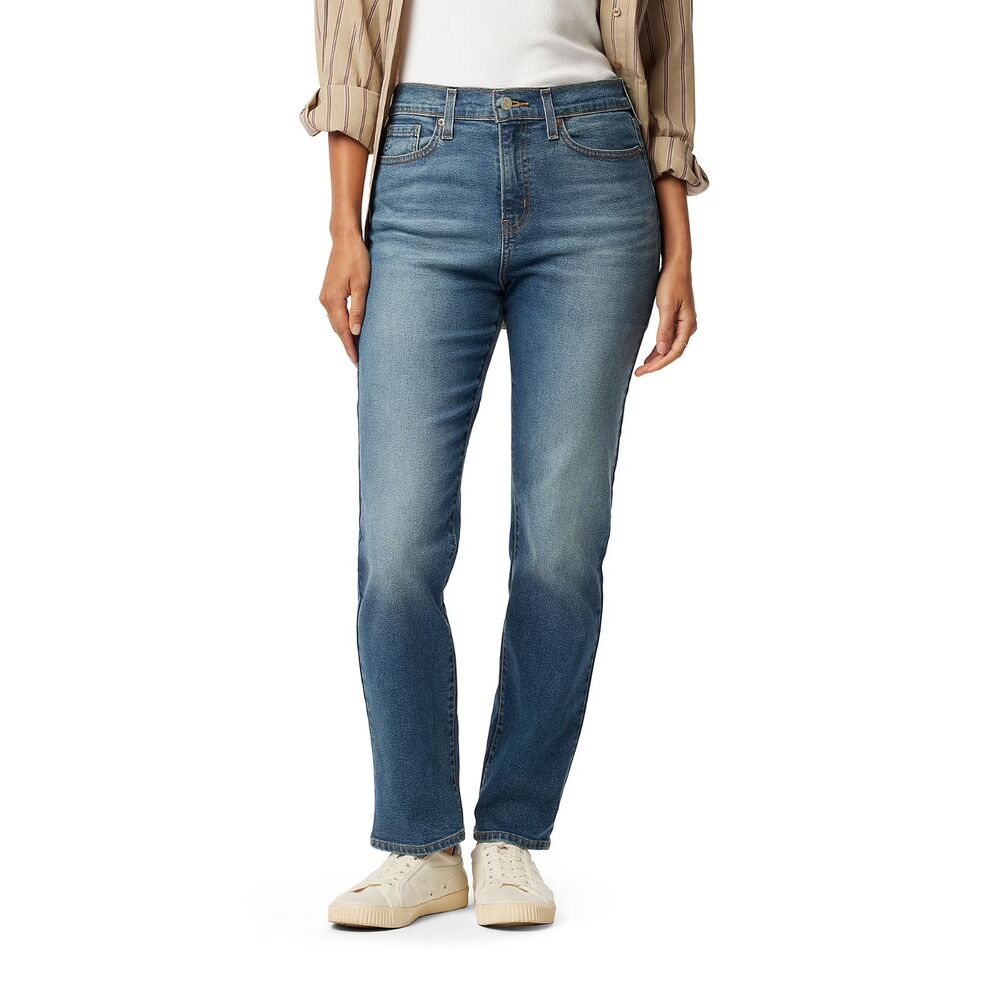 Levi Strauss Signature Vintage Original Slim Jeans Womens 8 29 Blue Stretch NEW